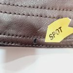 LPA Germano Faux Leather Tube Top in Dark Chocolate Medium Photo 4