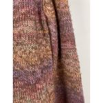 J. Jill Sweater Womens Sz M Colorful Purple Pink Metallic Wool Blend Knit Hippie Size M Photo 6