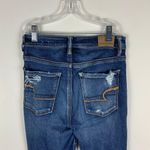 American Eagle Distressed Ne(x)t Level Stretch Super Hi-Rise Jeggings Jeans 2S Photo 3