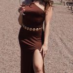 Las Pepas Brown Maxi  dress Photo 0