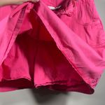 White Stag Pink Utility Mini Skirt with Belt Pockets Casual Cute size 10 Photo 4