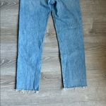 MOTHER Fish Out Of Water High Waisted Rider Ankle Fray 29 Blue Photo 13