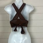 Urban Outfitters  Brown Tie Back Top size XS Photo 5