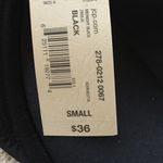 Arizona Jeans Arizona Black Tassel Tie Back Bikini Top Photo 3