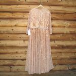 Mac Duggal  5509 SEQUINED WRAP OVER 3/4 SLEEVE GOWN Photo 9