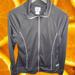 Everlast Black and White Striped Track Jacket Size Medium Photo 0