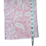 Lauren Active Ralph Lauren Pink Paisley Print Cropped Pants Size 10 Photo 5