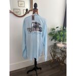 Simply Southern  Truck Dog Light Blue Long‎ Sleeve Shirt Women 2XL XXL Photo 1