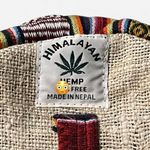 Source Unknown Nepalese Hippie Gheri Hemp Folding Backpack Photo 3