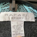 Rafael Sport Women's Blazer Jacket Stretch Long Sleeve Black/Blue‎ Petite Size L Blue Size L Photo 1