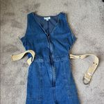 Rachel Comey  Denim Jean Jumpsuit SIZE 10 Photo 2