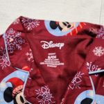 Disney Mickey mouse and Minnie Christmas Pajamas set women's small Red Photo 2