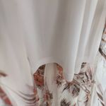 Baltic Born Maxi Dress Womens Small White Pink Tropical Flower Print Resortwear Photo 7