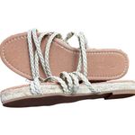 Madewell The Kathryn Espadrilles Sandal Slide In Alabaster Photo 5