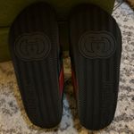 Gucci Cross Web Slide Rubber Sandal Size 38 Photo 2
