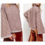We The Free Women Oversized Turtleneck Sweater “Autumn Pearl “ Sz. Lrg NWT Photo 1
