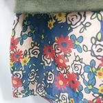 Navisha L Layered Look Long Sleeved Pocket Tunic Top Floral Trim Pink Size L Photo 1