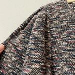 Madewell Rainbow Knit Puff Shoulder Crew Neck Sweater Womens S Boho Fall Cozy Photo 3