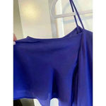 Krisa NWT  REVOLVE BRAND Off Shoulder Layered thin strap Dress Purple Size Small Photo 6