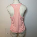GapFit Pink Ruched Racerback Tank Top Women’s Large Photo 4