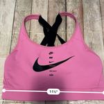 Nike  Women's Vibrant Pink Sports Bra Photo 2