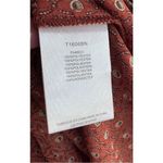 Molly Bracken  western long sleeve sheer tie neck high neck ruffle blouse small Photo 8