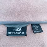 New Balance ‎ Women Pink High Neck Two Pockets Zippered Sweater Size S Photo 9