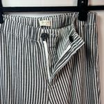 Brandy Melville  John Galt Tilden Pants Black White Stripe High Rise Womens Small Photo 5