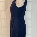 J.Crew  nwt basketweave scallop hem navy dress size 4 Photo 5