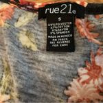 Rue 21  floral surprise V neck top size S Photo 12