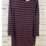 St. Tropez Women's Dress, Size M, Navy & Red Striped Photo 1