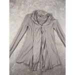 Free People Tan Tunic Cardigan Wrap Sweater Size XS Photo 5