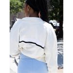 FREE PEOPLE Movement High Jump Zip Up Sweatshirt in Ivory Size Large White Photo 10