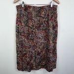 Sag Harbor Vintage Paisley Skirt Photo 3