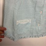 Miss Elaine gingham boxer pajama set blue & white women size medium new with tag Photo 3