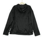 REI Groundbraker Rain Hoodie Jacket Women XL Black Outdoor Street Grunge Travel Photo 2