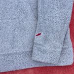 American University Women's League 1/4 Zip Hoodie, Size Medium Gray Photo 3