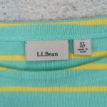L.L.Bean  Womens Striped 3/4 Sleeve Boatneck Top XL Petite Cotton Blend‎ Photo 6
