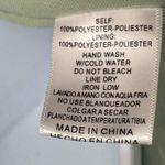 Listicle Floral Print Chiffon Ruffle Wide Leg V-Neck Jumpsuit Green Medium Photo 10