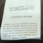 Peppermayo  Women's Brown Short Sleeve Button Up Blazer Jacket Shirt Top Sz XS Photo 3