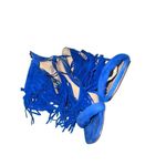 Steve Madden ✨ Fringly Cobalt Blue Suede Sz 8 Heels✨ Photo 11