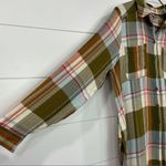 Anthropologie  Pilcro Side-Slit Maxi Tunic Button Down Large C20 Photo 8