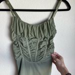 Tic Toc Elegant Olive Green Mini Dress Photo 1