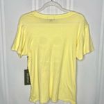 Wildfox Short Sleeve Sunglasses Graphic Tee Yellow NWT Summer T-shirt Cotton Photo 7
