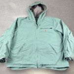 Carhartt  Sierra Jacket‎ 104292-G30 Sea Glass Teal Hooded Sherpa Lined Size 2XL Photo 0