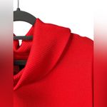 Gap Softspun Cowl Neck Sweater Long Sleeve Womens Medium Tall Red Photo 1