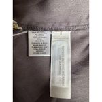 Loft Floral Shift Dress Womens Medium Gray Long Sleeve Dark Feminine Preppy Photo 5