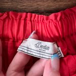 Devotion Twins Raizel Tiered Strappy Bow Mini Dress Red Greek S M L Tropical Size M Photo 6