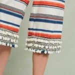 Anthropologie Moon River Jumpsuit M NWT Striped Tassel Retro Wide Leg Photo 3