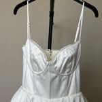 House Of CB  size XS A-C Mademoiselle White Tulle‎ Midi Dress NWOT Photo 3